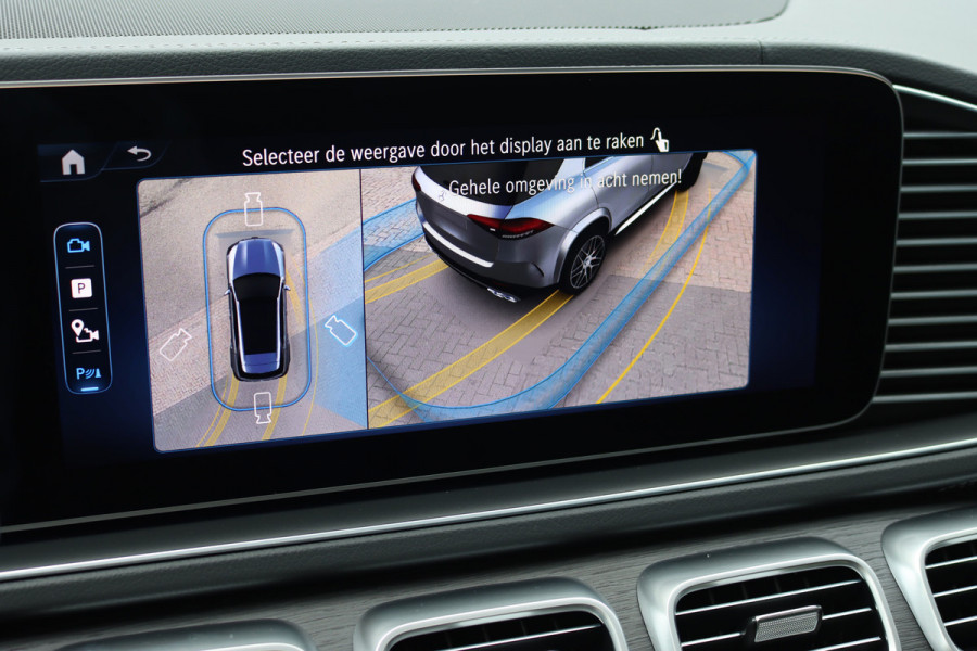 Mercedes-Benz GLE AMG 53 Hybrid Premium 4MATIC+ | Luchtvering | Distronic | Memory | Massage | Trekhaak | MBUX Tablet | Stoelventilatie | Verwarmd Stuurwiel | HUD | Burmester | Keyless Go |