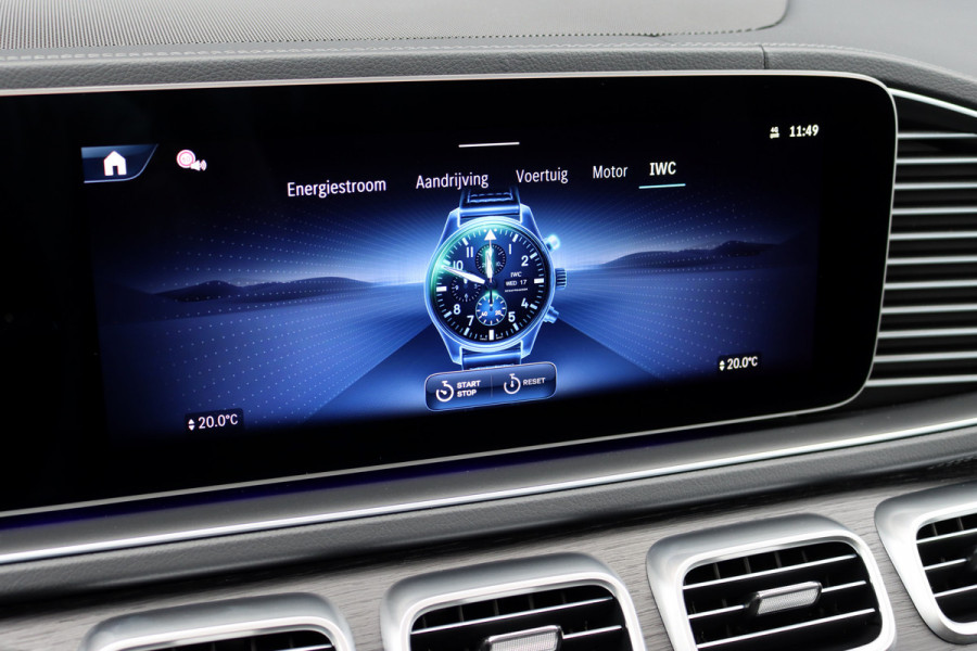 Mercedes-Benz GLE AMG 53 Hybrid Premium 4MATIC+ | Luchtvering | Distronic | Memory | Massage | Trekhaak | MBUX Tablet | Stoelventilatie | Verwarmd Stuurwiel | HUD | Burmester | Keyless Go |