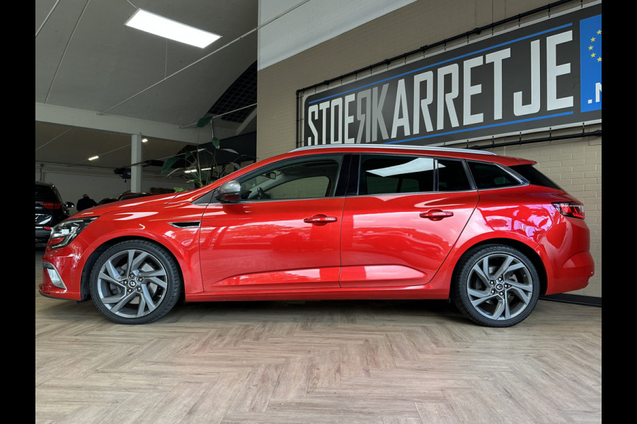 Renault MEGANE Estate 1.6 TCe 205pk GT | Groot Navi | 18 inch | Bose | Pano | Dodehoek | Led | Volledig dealer onderhouden!