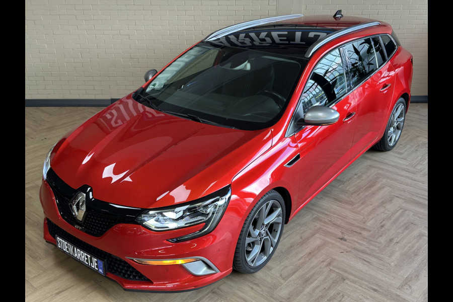 Renault MEGANE Estate 1.6 TCe 205pk GT | Groot Navi | 18 inch | Bose | Pano | Dodehoek | Led | Volledig dealer onderhouden!
