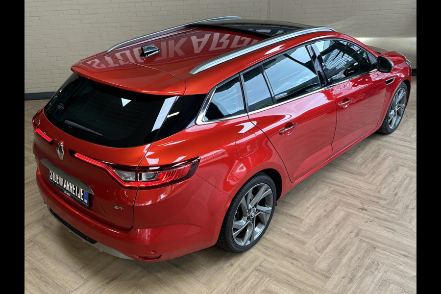 Renault MEGANE Estate 1.6 TCe 205pk GT | Groot Navi | 18 inch | Bose | Pano | Dodehoek | Led | Volledig dealer onderhouden!