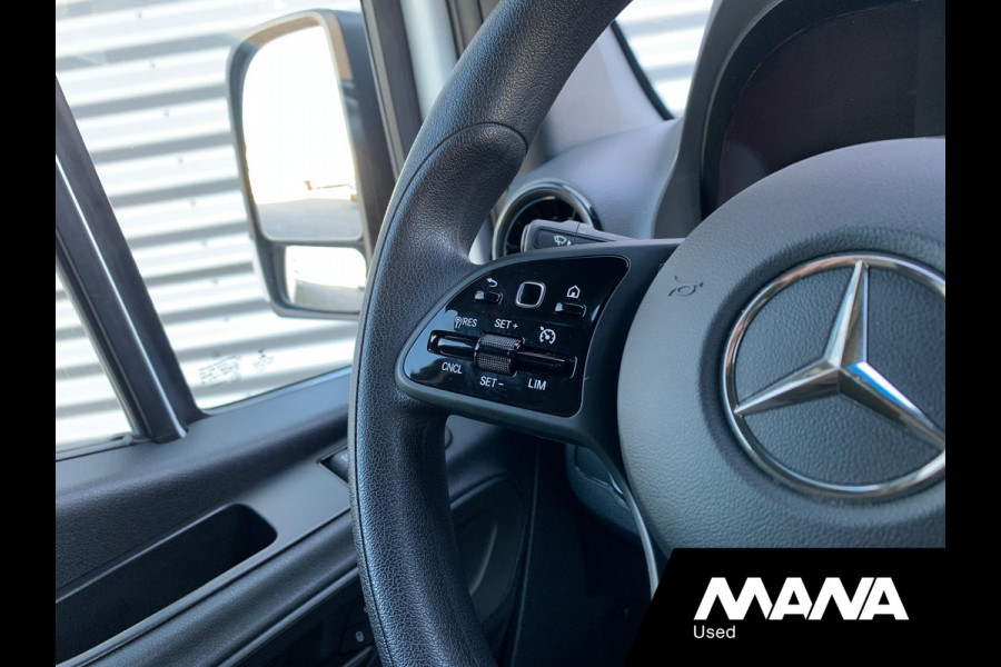 Mercedes-Benz Sprinter 315CDI 150pk L3H2 Automaat Climatronic Navigatie Camera CarPlay Keyless Cruise SideBar Dodehoek-Assistent Laadruimtebekleding Br
