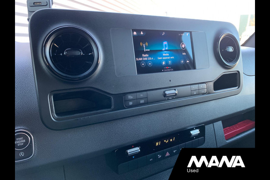 Mercedes-Benz Sprinter 315CDI 150pk L3H2 Automaat Climatronic Navigatie Camera CarPlay Keyless Cruise SideBar Dodehoek-Assistent Laadruimtebekleding Br