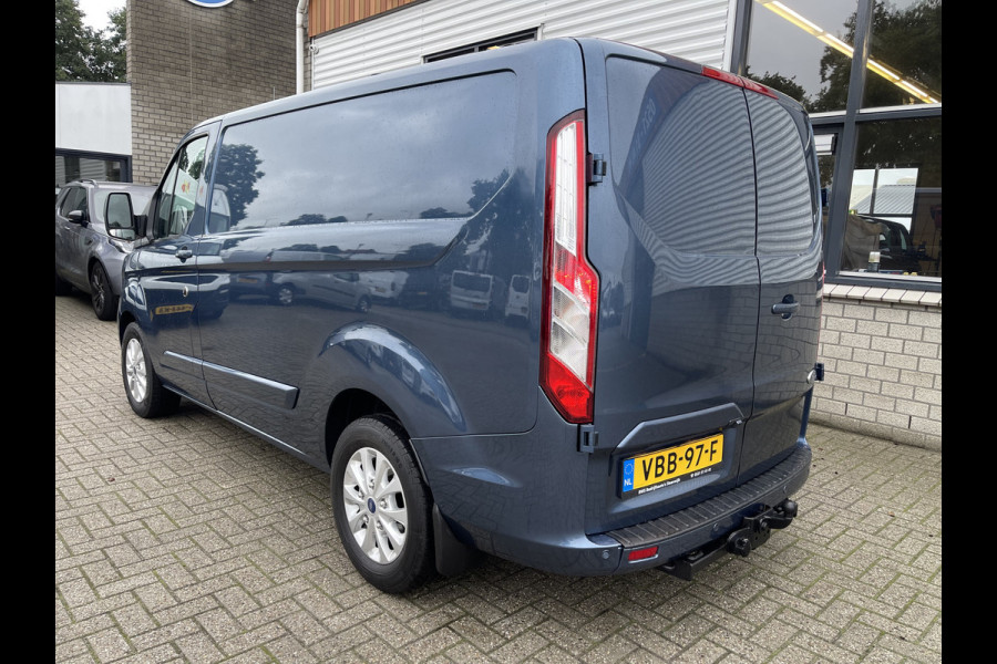 Ford Transit Custom 280 2.0 TDCI 130pk automaat L1H1 Limited / vaste prijs rijklaar € 17.950 ex btw / lease vanaf € 302 / airco / cruise / navi / camera / stoelverwarming / trekhaak !