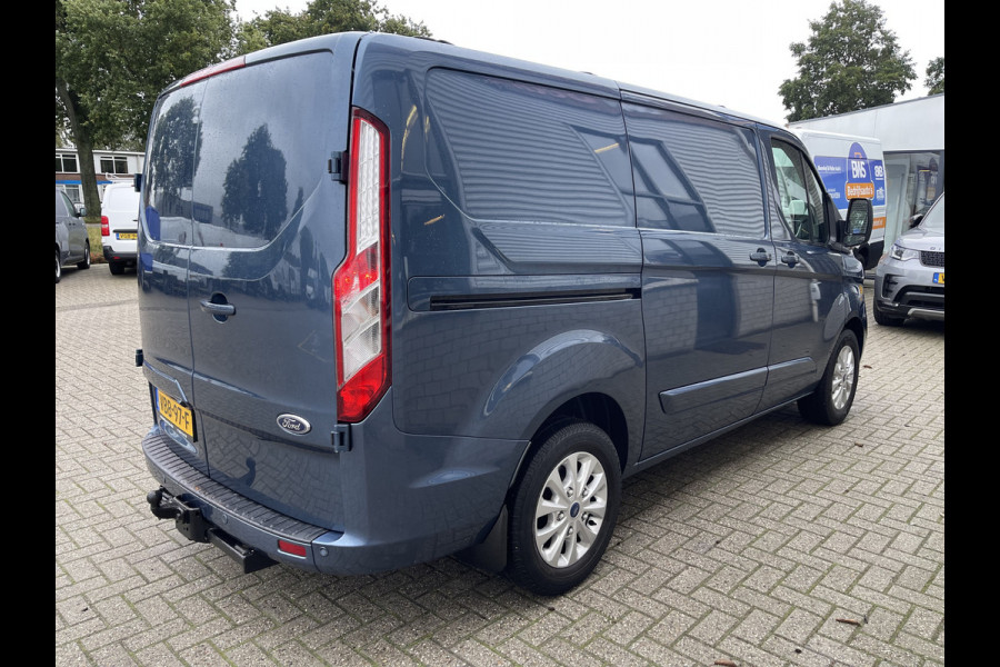Ford Transit Custom 280 2.0 TDCI 130pk automaat L1H1 Limited / vaste prijs rijklaar € 17.950 ex btw / lease vanaf € 302 / airco / cruise / navi / camera / stoelverwarming / trekhaak !