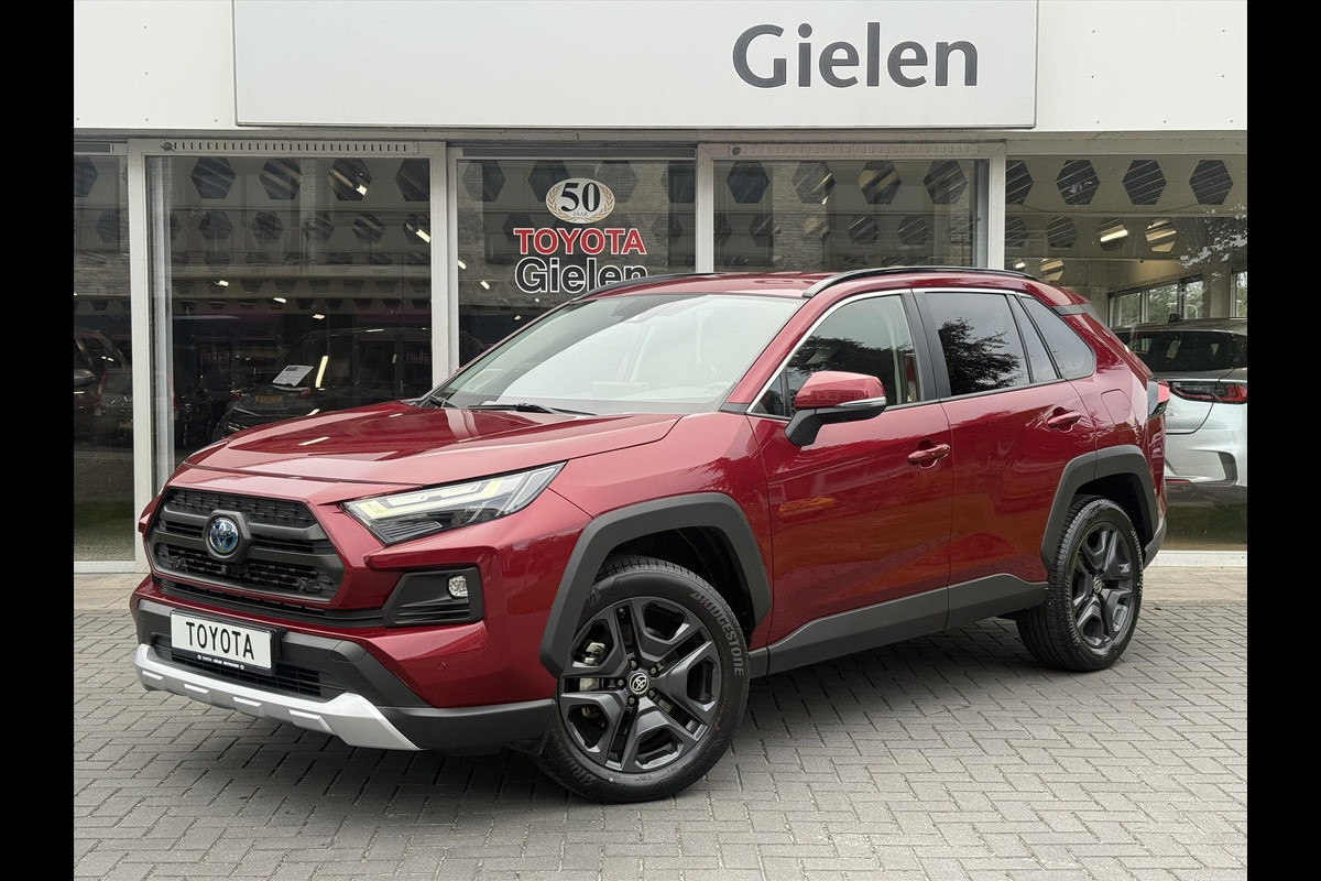 Toyota RAV4 2.5 Hybrid AWD Adventure | Innovation Pack, JBL, Dodehoekherkenning, Parkeersensoren, LED, Stoelverwarming, 360 Camera