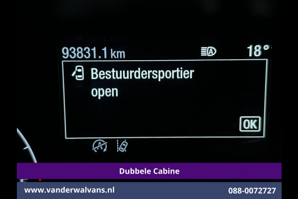 Ford Transit Custom 2.0 TDCI 131pk L2H1 Dubbele Cabine Euro6 Airco | 6-Zits | Camera | Navigatie | LED | Apple Carplay Android Auto, Cruisecontrol, Verwarmde voorruit, Stoelverwarming, Parkeersensoren, 2800kg trekvermogen