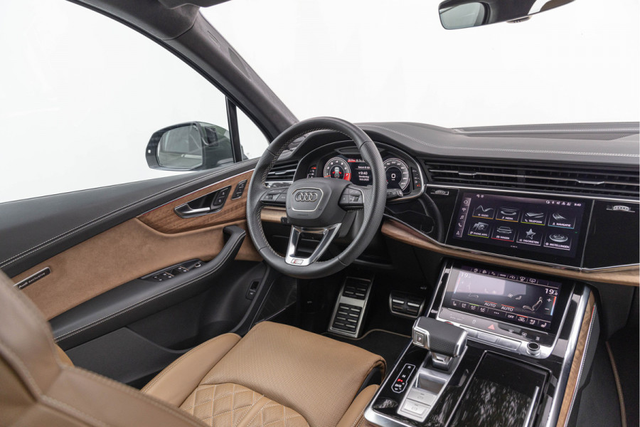 Audi SQ7 4.0 TFSI 507pk Quattro 7P Keramisch B&O Advanced Audi Exclusive 4-wielsturing