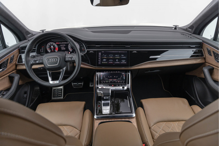 Audi SQ7 4.0 TFSI 507pk Quattro 7P Keramisch B&O Advanced Audi Exclusive 4-wielsturing