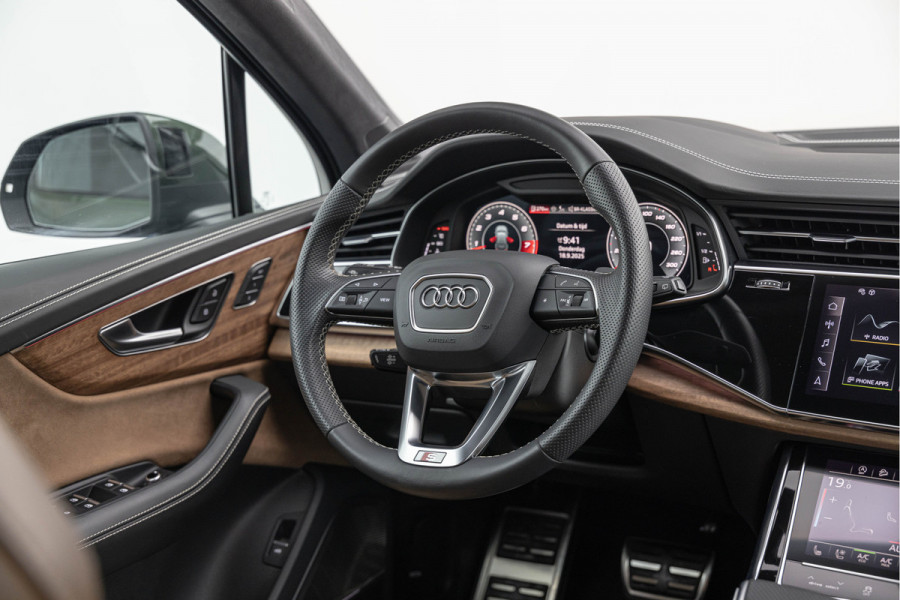 Audi SQ7 4.0 TFSI 507pk Quattro 7P Keramisch B&O Advanced Audi Exclusive 4-wielsturing