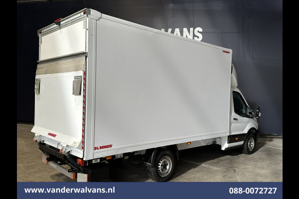Ford Transit 2.0TDCI 130pk Bakwagen L4.38m Laadklep Euro6 Airco | Camera | Verwarmde voorruit Bijrijdersbank, 910kg laadvermogen