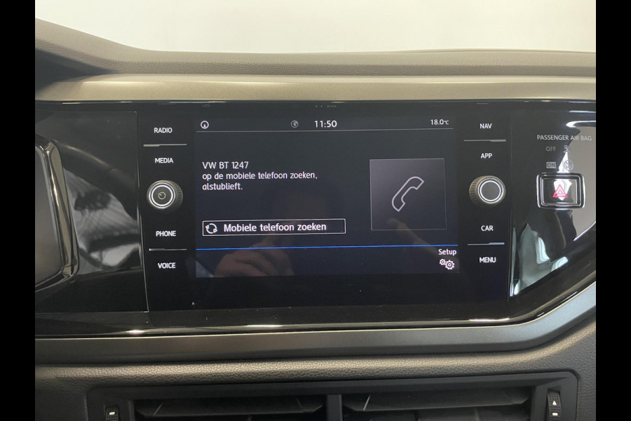 Volkswagen Polo 1.0 TSI Comfortline Business Airco|ECC Navi Carplay Adaptive Cruise Control PDC VA 15" LM Velgen