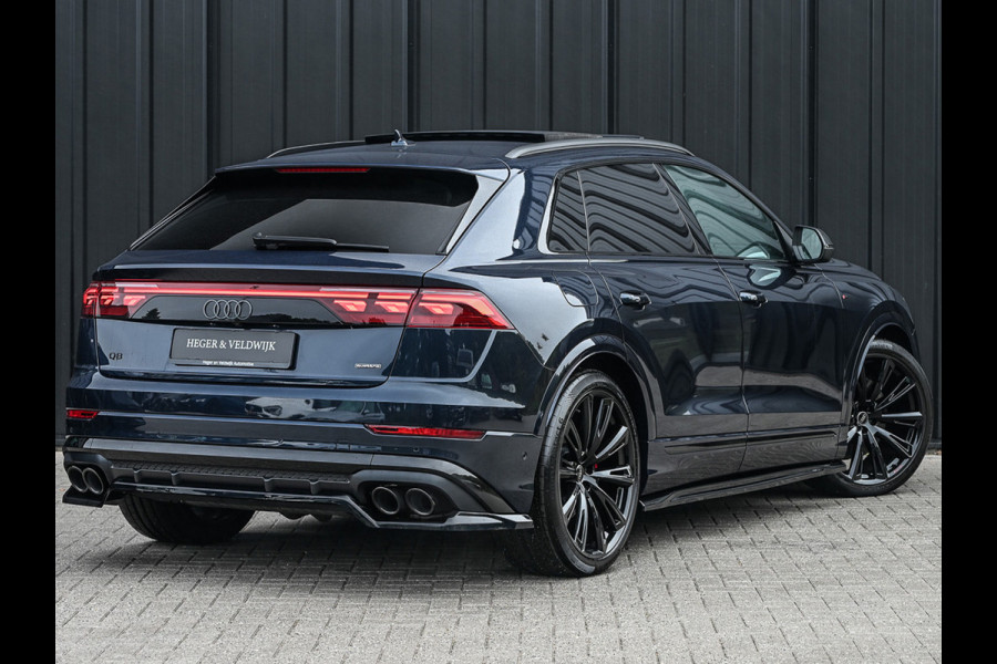 Audi Q8 60 TFSI e QUATTRO PRO LINE S COMPETITION | PANORAMADAK | CARBON | BANG & OLUFSEN ADVANCED | S-SEATS | CARBON INLEG | 360 CAMERA Audi Q8 60 TFSI e QUATTRO PRO LINE S COMPETITION | PANORAMADAK | CARBON | BANG & OLUFSEN ADVANCED | S-SEATS | CARBON INLEG | 360 CAMERA
