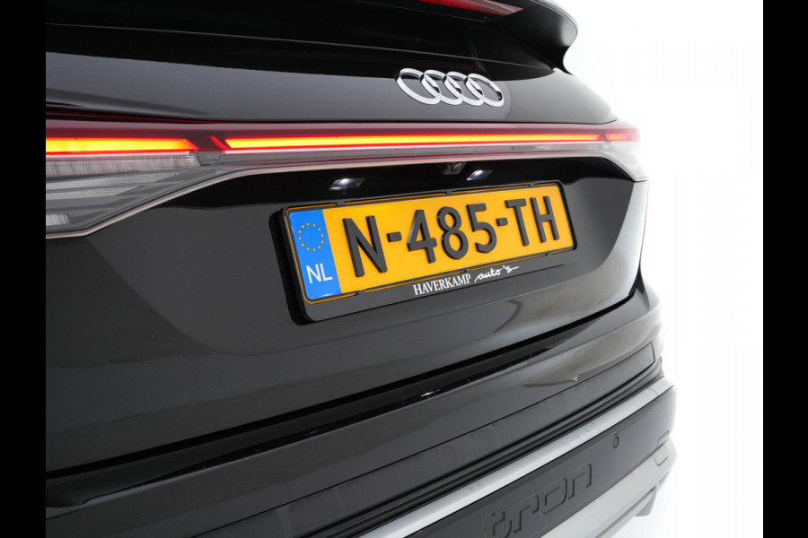Audi Q4 Sportback e-tron 40 S-Line Edition 77 kWh [ 3-Fase ] {SOH-92%} (INCL-BTW) *HEAT-PUMP | LEATHER-FABRIC | MATRIX-LED | ADAPTIVE-CRUISE | AMBIENT-LIGHT | DIGI-COCKPIT | AUDI-SOUND | DAB+ | KEYLESS | SHIFT-PADDLES | CAMERA | HEATED-SPORTSEATS | 20''ALU*
