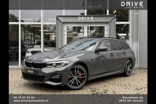 BMW 3 Serie Touring 330e Bus. Ed Plus M-Sport|SOH89%|Pano|Laser|HUD|Leer|Hifi|Trekhaak|Dravit grey