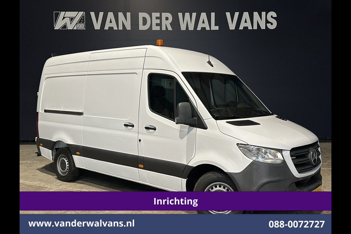 Mercedes-Benz Sprinter 316 CDI 164pk 3500kg Trekhaak L2H2 Inrichting Euro6 Airco | Camera | Cruisecontrol | Apple Carplay, Android Auto, Parkeersensoren
