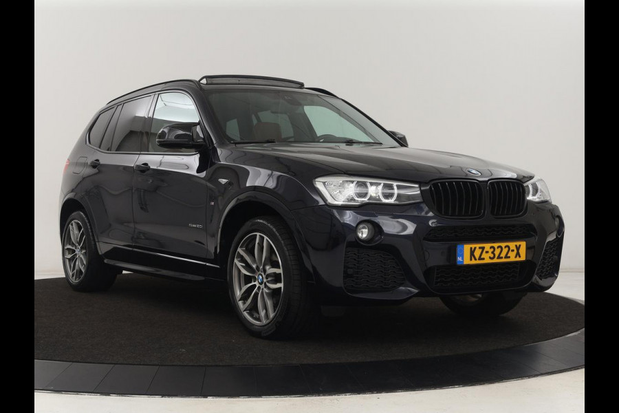 BMW X3 sDrive20i High Executive | M Sport | Panoramadak | Carplay | Trekhaak | Leder | Sportstoelen | Camera | Stoelverwarming | Xenon | Navigatie | 19'' lichtmetalen velgen