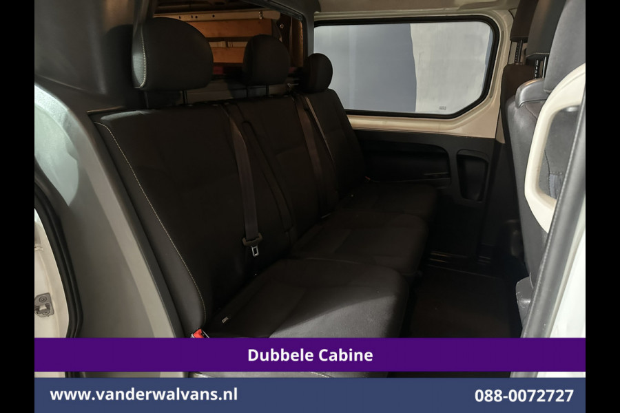 Renault Trafic 1.6 dCi L2H1 Dubbele cabine Euro6 Airco | 6-Zits | Navigatie | Cruisecontrol | Trekhaak | Parkeersensoren Bluetooth telefoonvoorbereiding