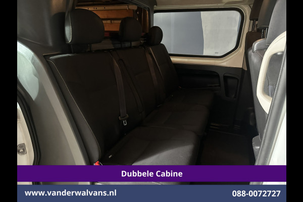Renault Trafic 1.6 dCi L2H1 Dubbele cabine Euro6 Airco | 6-Zits | Navigatie | Cruisecontrol | Trekhaak | Parkeersensoren Bluetooth telefoonvoorbereiding