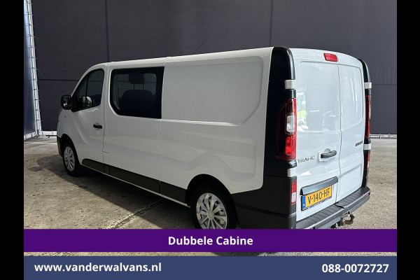 Renault Trafic 1.6 dCi L2H1 Dubbele cabine Euro6 Airco | 6-Zits | Navigatie | Cruisecontrol | Trekhaak | Parkeersensoren Bluetooth telefoonvoorbereiding