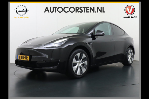 Tesla Model Y RWD LFP Warmtepomp Leder Panoramadak Memory Stoel+Stuurverwarming Camera's Navi Ecc Dog-Kampeer Modus Elek.Achterklep AMD Ryzen™ Processor Premium Audio 1e Eigenaar Origineel Nederlandse Auto