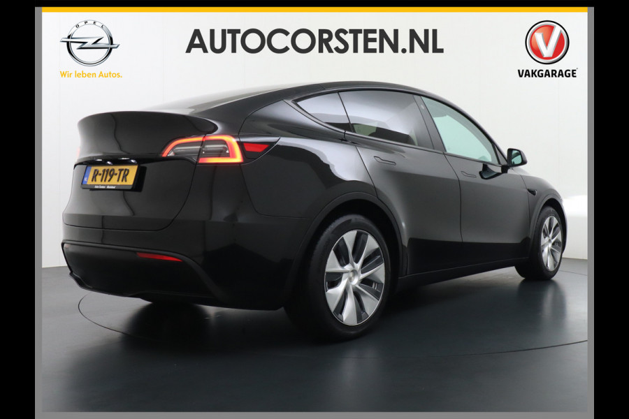 Tesla Model Y RWD LFP Warmtepomp Leder Panoramadak Memory Stoel+Stuurverwarming Camera's Navi Ecc Dog-Kampeer Modus Elek.Achterklep AMD Ryzen™ Processor Premium Audio 1e Eigenaar Origineel Nederlandse Auto