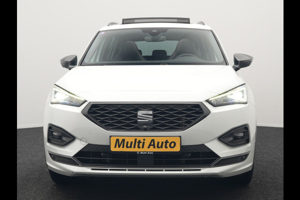 Seat Tarraco 1.4 TSI e-Hybrid FR Plug in Hybrid 245pk Dealer O.H PHEV | Panodak | 360 Camera | Adaptive Cruise | Alcantara Sportstoelen Memory & Verwarmd | Apple Carplay | Blis | Navigatie | Keyless | Stuur Verwarmd | Virtual | DAB |