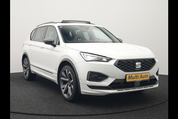 Seat Tarraco 1.4 TSI e-Hybrid FR Plug in Hybrid 245pk Dealer O.H PHEV | Panodak | 360 Camera | Adaptive Cruise | Alcantara Sportstoelen Memory & Verwarmd | Apple Carplay | Blis | Navigatie | Keyless | Stuur Verwarmd | Virtual | DAB |