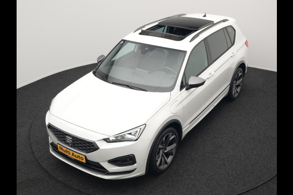 Seat Tarraco 1.4 TSI e-Hybrid FR Plug in Hybrid 245pk Dealer O.H PHEV | Panodak | 360 Camera | Adaptive Cruise | Alcantara Sportstoelen Memory & Verwarmd | Apple Carplay | Blis | Navigatie | Keyless | Stuur Verwarmd | Virtual | DAB |