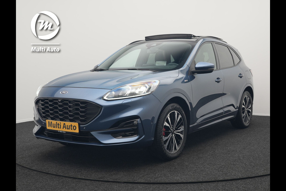 Ford Kuga 1.5 EcoBoost ST-Line X 150pk Dealer O.H | Trekhaak Af Fabriek | Panodak | Head Up | Adaptive Cruise | Bang & Olufsen Sound | Alcantara Sportstoelen Verwarmd | Camera | Stuur Verwarmd | Keyless | Navigatie | Blis | Virtual | DAB |