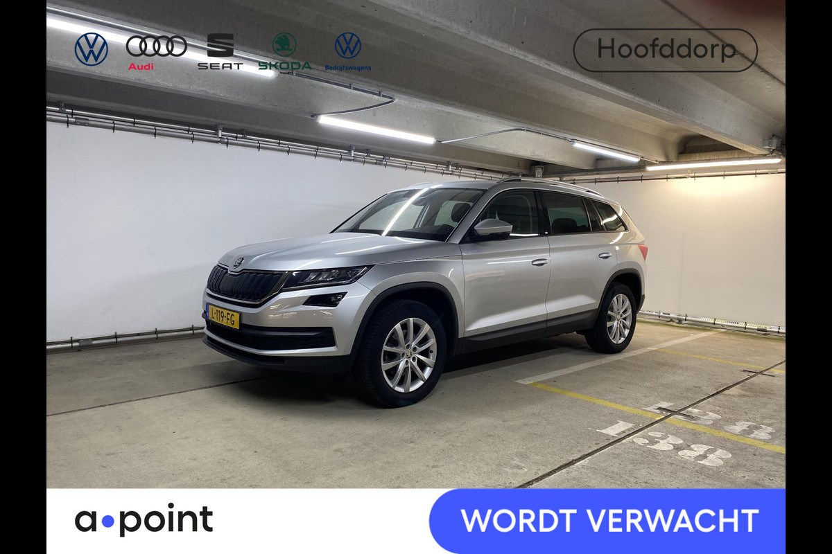 Škoda Kodiaq 1.5 TSI Business Edition 7p. 150 pk Automaat (DSG) | Navigatie | Elektr. trekhaak | Parkeersensoren | Achteruitrijcamera | Adaptieve cruise control | Stoelverwarming |