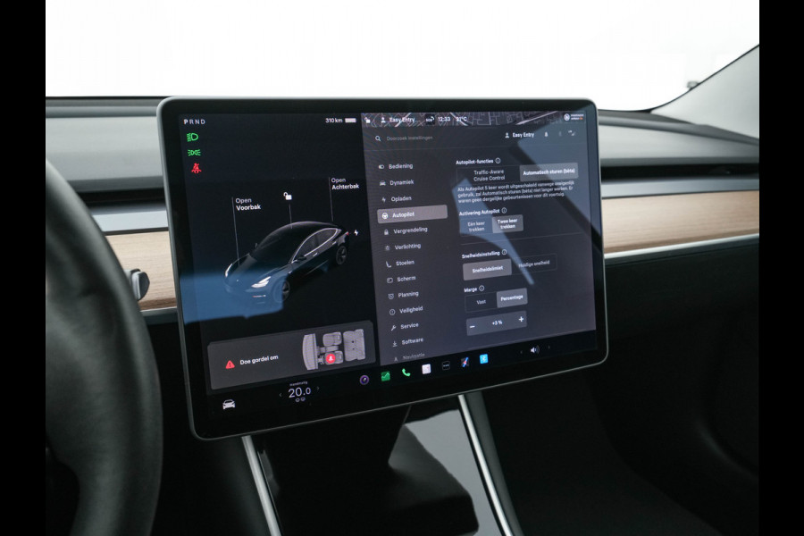 Tesla Model 3 Standard RWD Plus 60 kWh [ 3-Fase ] {SOH-84%} (INCL-BTW) Aut. *PANO | AUTO-PILOT | LUXURY-LEATHER | KEYLESS | FULL-LED | MEMORY-PACK | SURROUND-VIEW | DAB | CARPLAY | DIGI-COCKPIT | LANE-ASSIST | COMFORT-SEATS | 18"ALU*
