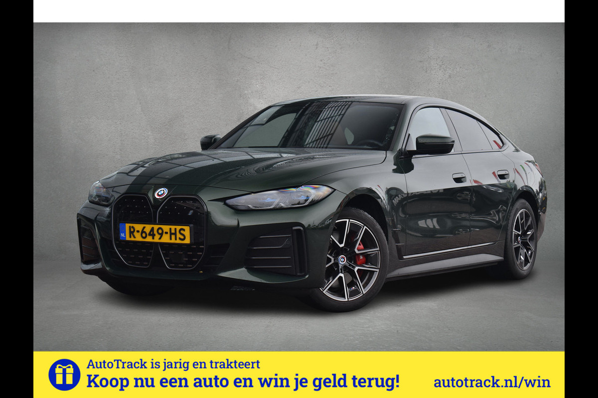 BMW i4 eDrive40 High Executive 84 kWh | M-Sport | H/K | Schuifdak | Leer | Stuur- en Stoelverw.