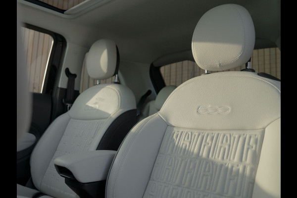 Fiat 500E La Prima 42 kWh | Pano-dak | Camera