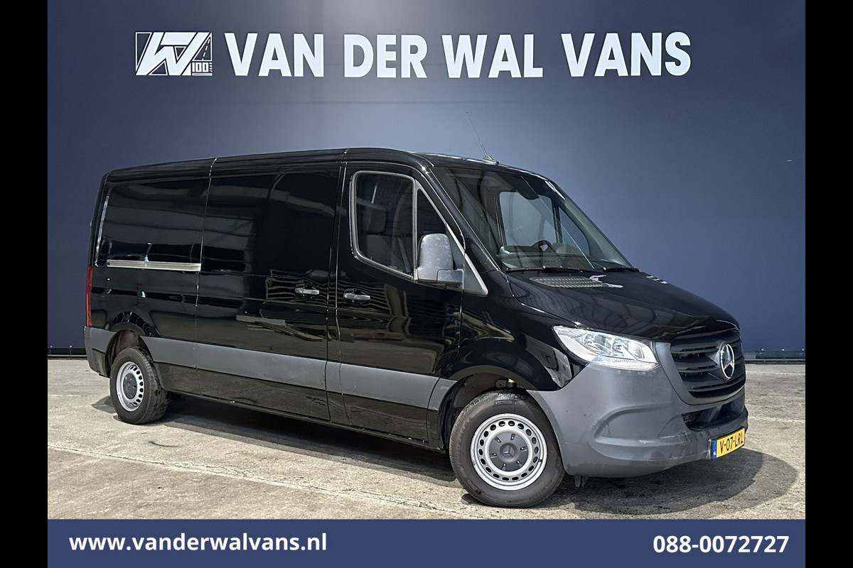 Mercedes-Benz Sprinter 211 CDI 115pk L2H1 Euro6 Airco | Trekhaak | Bijrijdersbank | Bluetooth telefoonvoorbereiding zijdeur