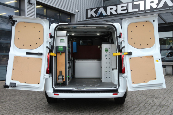 Ford Transit Custom 2.0 TDCI 170 | Aut. | 2x Schuifdeur | Werkplaats inrichting | Cruise | Nieuwstaat!!