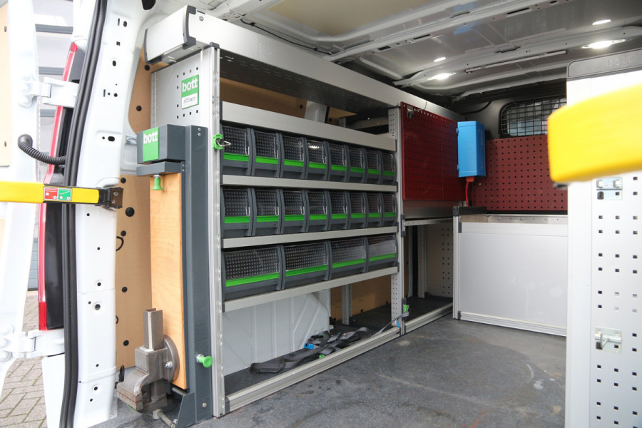 Ford Transit Custom 2.0 TDCI 170 | Aut. | 2x Schuifdeur | Werkplaats inrichting | Cruise | Nieuwstaat!!