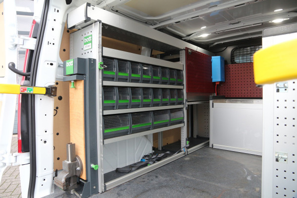 Ford Transit Custom 2.0 TDCI 170 | Aut. | 2x Schuifdeur | Werkplaats inrichting | Cruise | Nieuwstaat!!