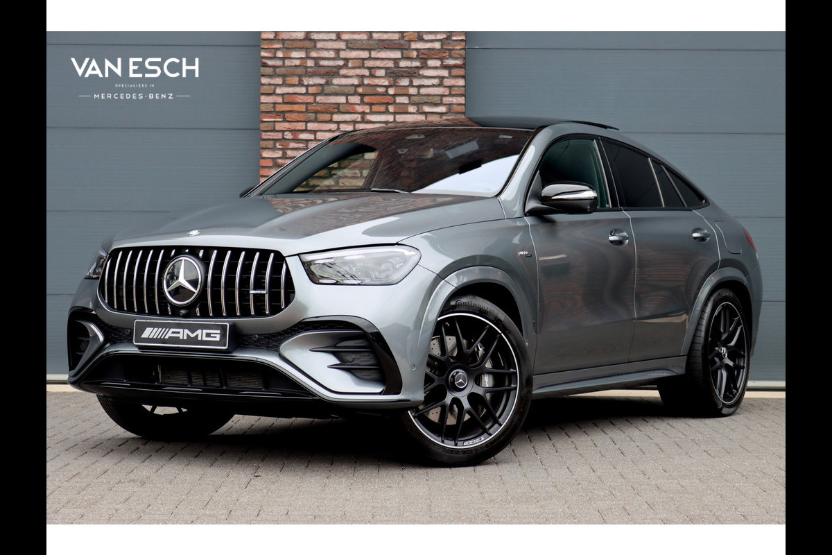Mercedes-Benz GLE Coupé AMG 53 Hybrid 4MATIC+ Premium Aut9 | Facelift | Airmatic | Distronic | Panoramadak | Massage | Trekhaak | Softclose | Vlakkenverwarming | HUD | Stoelventilatie | Luchtkwaliteitspakket |