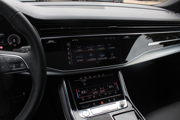 Audi Q8 60 TFSI e quattro Pro Line S Competition / ABT / Trekhaak / Panoramadak / 360Camera / Head-up / Laser LED / 21'' / Softclose / RS Seats / Dodehoek / DAB / ACC / Stuur+Stoelverwarming
