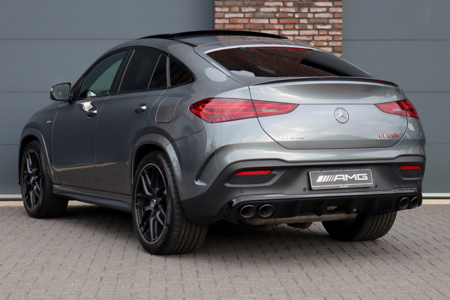 Mercedes-Benz GLE Coupé AMG 53 Hybrid 4MATIC+ Premium Aut9 | Facelift | Airmatic | Distronic | Panoramadak | Massage | Trekhaak | Softclose | Vlakkenverwarming | HUD | Stoelventilatie | Luchtkwaliteitspakket |