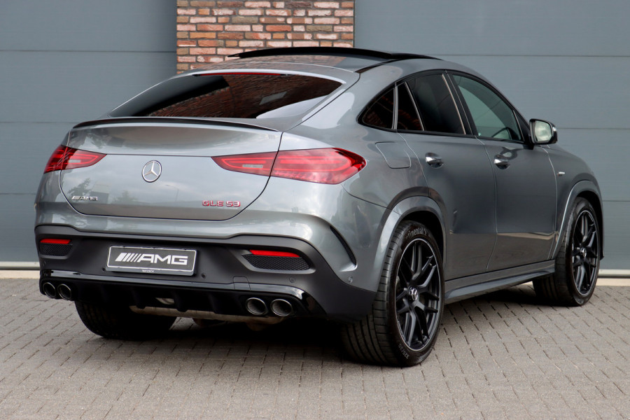 Mercedes-Benz GLE Coupé AMG 53 Hybrid 4MATIC+ Premium Aut9 | Facelift | Airmatic | Distronic | Panoramadak | Massage | Trekhaak | Softclose | Vlakkenverwarming | HUD | Stoelventilatie | Luchtkwaliteitspakket |