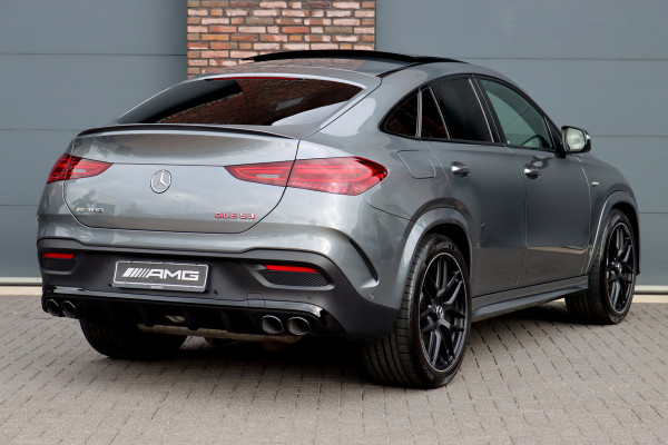 Mercedes-Benz GLE Coupé AMG 53 Hybrid 4MATIC+ Premium Aut9 | Facelift | Airmatic | Distronic | Panoramadak | Massage | Trekhaak | Softclose | Vlakkenverwarming | HUD | Stoelventilatie | Luchtkwaliteitspakket |