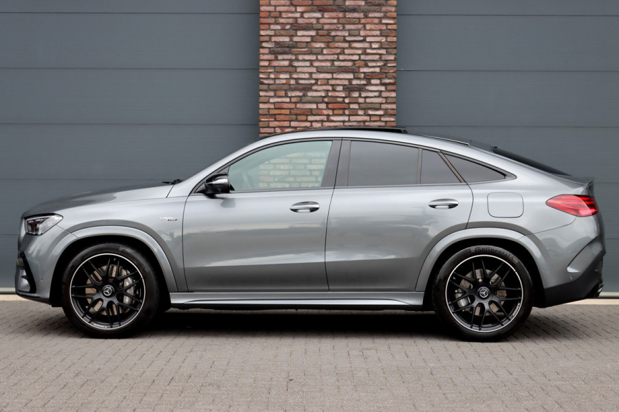 Mercedes-Benz GLE Coupé AMG 53 Hybrid 4MATIC+ Premium Aut9 | Facelift | Airmatic | Distronic | Panoramadak | Massage | Trekhaak | Softclose | Vlakkenverwarming | HUD | Stoelventilatie | Luchtkwaliteitspakket |