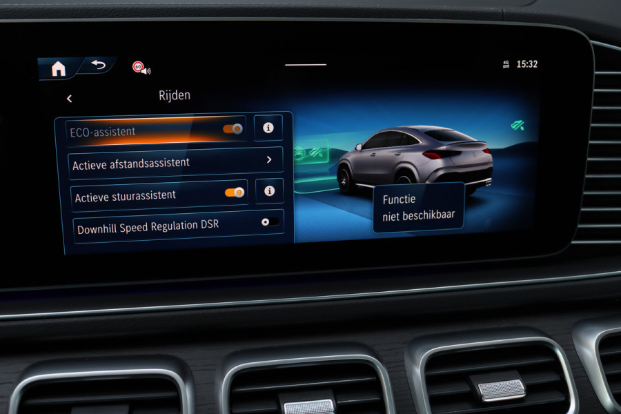 Mercedes-Benz GLE Coupé AMG 53 Hybrid 4MATIC+ Premium Aut9 | Facelift | Airmatic | Distronic | Panoramadak | Massage | Trekhaak | Softclose | Vlakkenverwarming | HUD | Stoelventilatie | Luchtkwaliteitspakket |