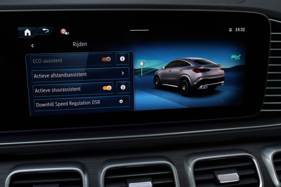 Mercedes-Benz GLE Coupé AMG 53 Hybrid 4MATIC+ Premium Aut9 | Facelift | Airmatic | Distronic | Panoramadak | Massage | Trekhaak | Softclose | Vlakkenverwarming | HUD | Stoelventilatie | Luchtkwaliteitspakket |