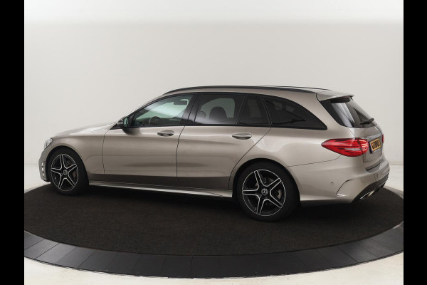 Mercedes-Benz C-Klasse 200 Business Solution AMG | Leder | Carplay | Navigatie | Stoelverwarming | Camera | Adaptive cruise | Full LED | LMV 18 inch
