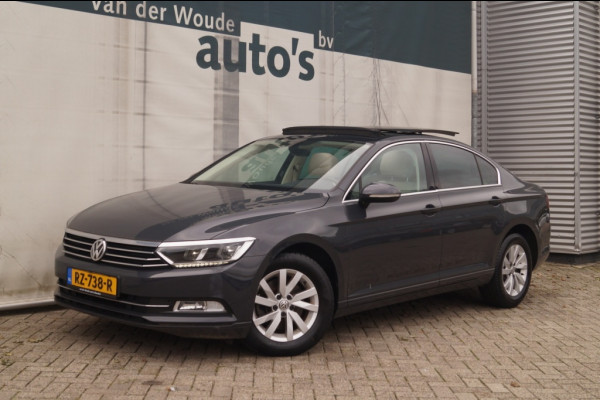 Volkswagen Passat 1.6 TDI Comfortline Business 4-drs -PANO-NAVI-ECC-PDC-