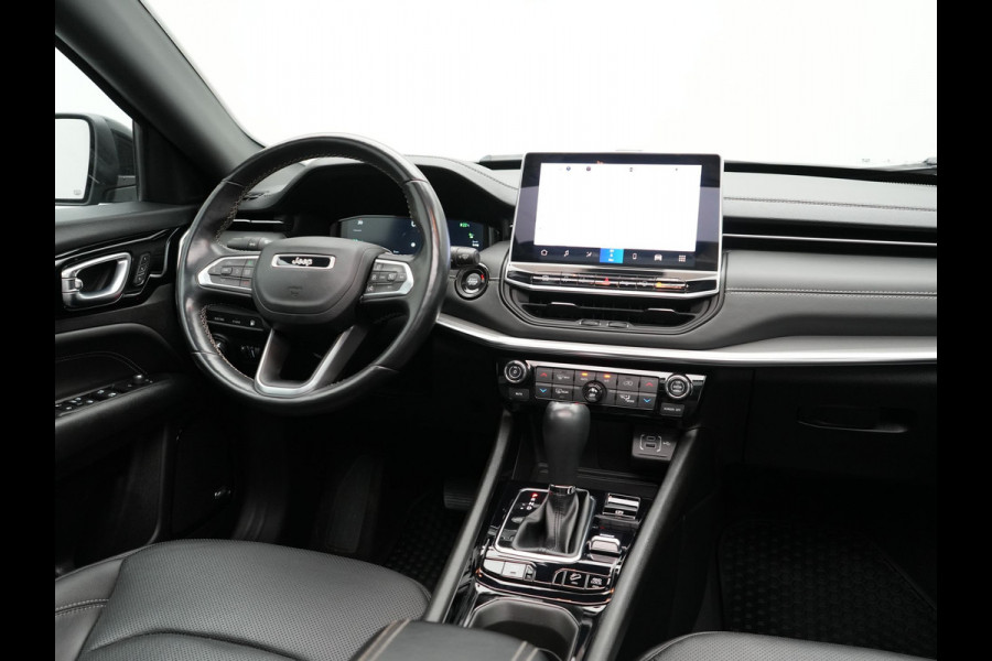 Jeep Compass 4xe 240 Plug In Hybrid Electric S 240pk Dealer O.H PHEV | Panodak | Adaptive Cruise | Lederen Sportstoelen Memory & Ventilatie | Apple Carplay | Keyless | Stuur Verwarmd | Navigatie | Blis | Virtual | DAB |