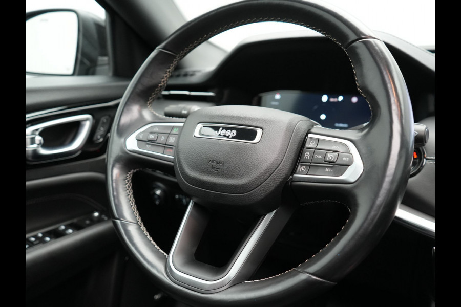 Jeep Compass 4xe 240 Plug In Hybrid Electric S 240pk Dealer O.H PHEV | Panodak | Adaptive Cruise | Lederen Sportstoelen Memory & Ventilatie | Apple Carplay | Keyless | Stuur Verwarmd | Navigatie | Blis | Virtual | DAB |